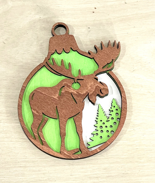 Christmas Tree Decorations / SH-CTD-114: Newfoundland Moose