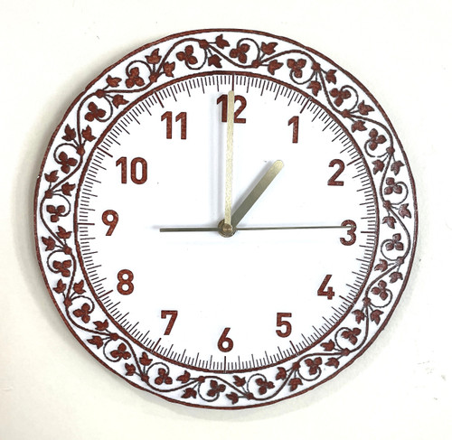 Clocks - Classic Designs / HD-CC-24: Round Clock (White)