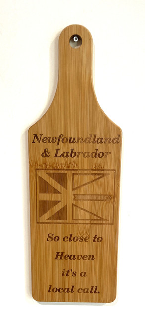 Wall Art - Words of Wisdom / HD-WAWI-54: Newfoundland Local Call (Natural) - Cutting Board Panel