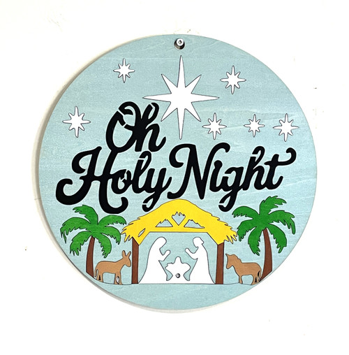 Wall Art - Words of Wisdom / HD-WAWI-120: Oh Holy Night - Wall Hanging Panel