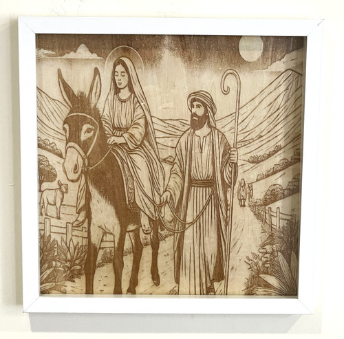 Wall Art - Words of Wisdom / HD-WAWI-161: Engraved Image: On the Road - 8x10-Laser Engraved Picture