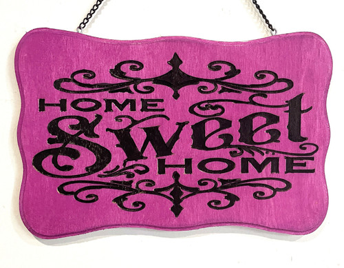 Wall Art - Words of Wisdom / HD-WAWI-1733: Home Sweet Home - Laser Engraved Panel