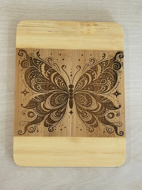 Wall Art - Words of Wisdom / HD-WAWI-1910: Drink Coaster / Small Serving Board - Butteryfly Theme