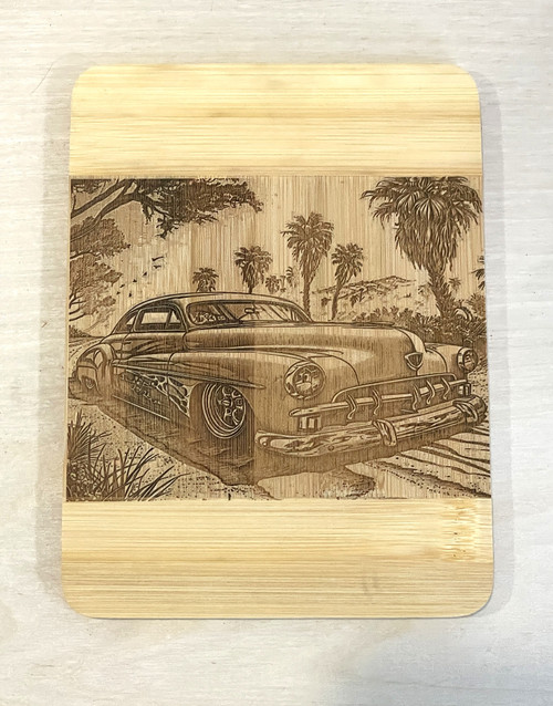 Wall Art - Words of Wisdom / HD-WAWI-1919: Drink Coaster / Small Serving Board - Classic Car Theme