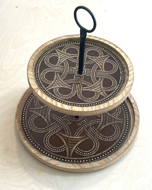 Wall Art - Words of Wisdom / HD-WAWI-3014: 2-Tier-Tray - Pearl Design