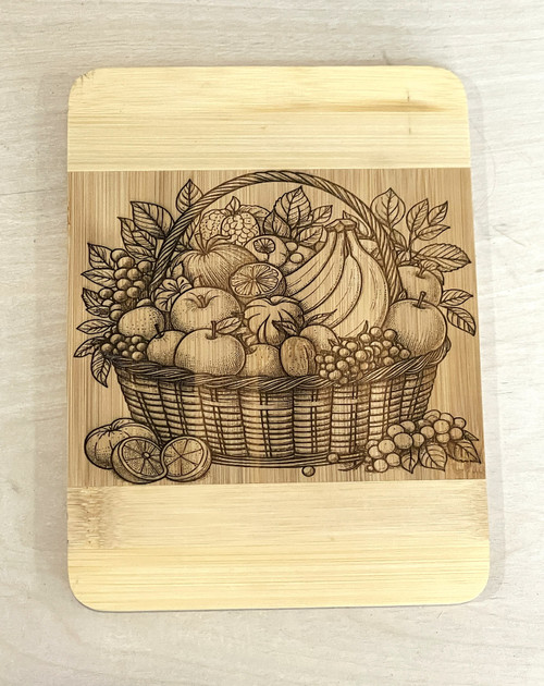 Wall Art - Words of Wisdom / HD-WAWI-1906: Drink Coaster / Small Tray Board - Fruit Basket Theme