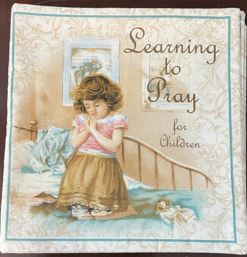 Fabric Nursery Books / BI-FNB-10: Book 9 (Learning to Pray)
