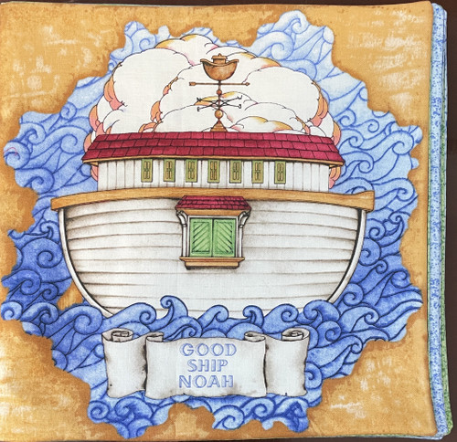 Fabric Nursery Books / BI-FNB-11: Book 10 (Good Ship Noah)