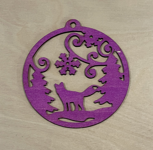 Christmas Tree Decorations / SH-CTD-55: Fox in the Forest