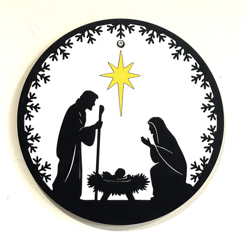 Wall Art - Words of Wisdom / HD-WAWI-134: Nativity - Wall Hanging Panel