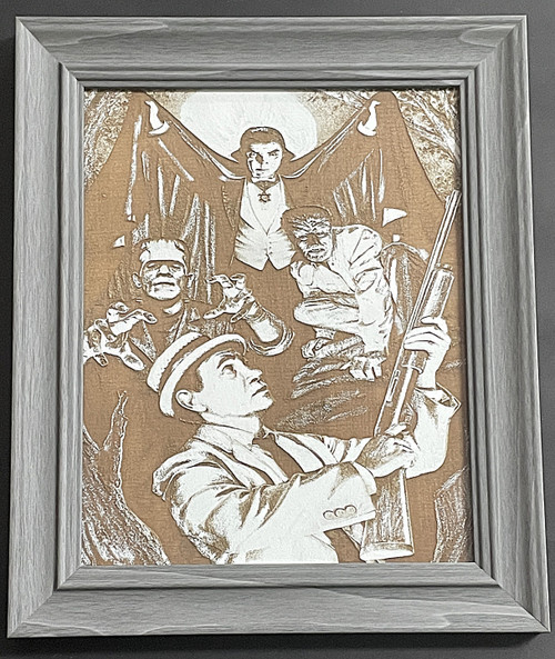Wall Art - Words of Wisdom / HD-WAWI-9011: Engraved Image: Kolchak #1 - 8 x 10 Engraving