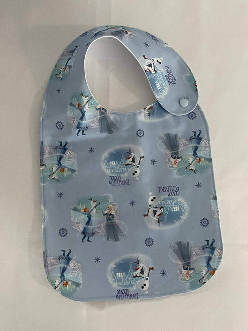 Toddler Bibs / CA-B-T-16: Firozen Theme (Light Blue)