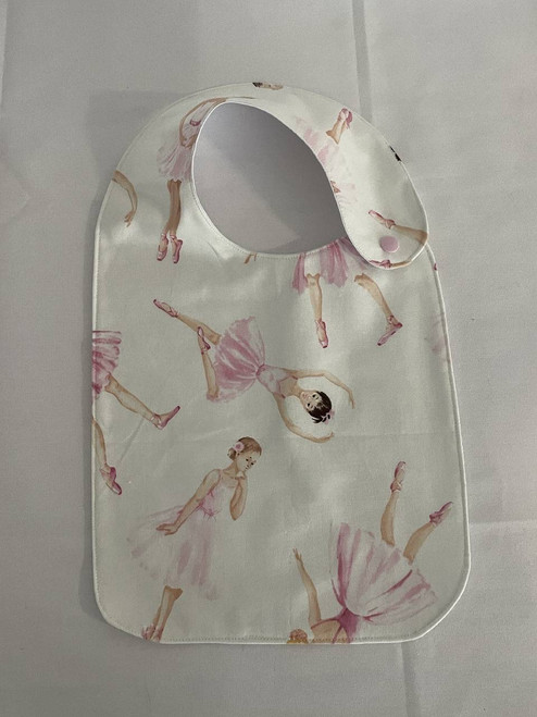 Toddler Bibs / CA-B-T-22: Ballerina (Cream)