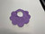 Baby Bibs - Scallop Edge / BI-BS-5: Purple Petals - Scallop Edge