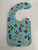 Toddler Bibs / CA-B-T-5: Dogs (Blue)