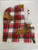 Hoodie Scarfs / H-HS-9: Plaid Moose