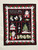 Wall Hangings / Q-WH-24: Merry Christmas (Black and Reds)