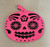 Wall Art - Halloween / SH-HWA-10: Scary Pumpkin (Fuchsia / Black)
