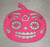 Wall Art - Halloween / SH-HWA-47: Scary Pumpkin (Fuchsia)