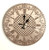 Clocks - Classic Designs / HD-CC-8: Round Clock (Natural)