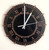 Clocks - Classic Designs / HD-CC-17: Round Clock (Black)