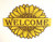 Wall Art - Words of Wisdom / HD-WAWI-57: Sunflower Welcome (Yellow) - Panel