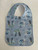 Toddler Bibs / CA-B-T-16: Firozen Theme (Light Blue)