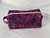 Cosmetic & Toiletry Bags / B-C-11: Burgundy Butterflies