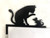 Doorway Toppers / HD-DT-4: Cat and Mouse (Black)