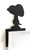 Doorway Toppers / HD-DT-13: Snoopy (Black)