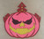 Wall Art - Halloween / SH-HWA-56: Scary Pumpkin (Fuchsia / Red)