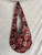Sling Bags / HB-S-1: Burgundy Flowers