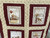 Laps and Throws / Q-LT-17: Kids on the Beach - 6 Panel (Brown and Burgundy)