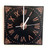 Clocks - Classic Designs / HD-CC-23: Square Clock (Black)