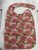 Adult Bibs / CA-B-A-6: Red Flowers