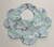 Baby Bibs - Scallop Edge / BI-BS-2: Unicorn (Light Blue) - Scallop Edge
