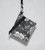Coin Purses / HB-CP-11: Black (White Flowers)