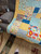 Laps and Throws / Q-LT-7: Cartoon Cats (Blue and Yellow)