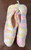 Knitted - Slippers / KC-KS-8: Pink (White)