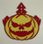 Wall Art - Halloween / SH-HWA-51: Scary Pumpkin (Yellow / Red)