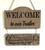 Wall Art - Words of Wisdom / HD-WAWI-47: Welcome to our Trailer - 2 Panel