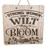 Wall Art - Words of Wisdom / HD-WAWI-1759: Strong Women - Bloom - Laser Engraved Panel
