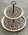 Wall Art - Words of Wisdom / HD-WAWI-3012: 2-Tier-Tray - Medalion Design
