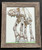 Wall Art - Words of Wisdom / HD-WAWI-9004: Engraved Image: Star Wars Imperial Walker - 8 x 11 Engraving - Brown Frame