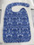 Adult Bibs / CA-B-A-22: Blue Pasley