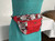 Cross Body Waist Bags / HB-CBW-1: Canadian Theme (Red and White)