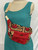 Cross Body Waist Bags / HB-CBW-2: Canadian Theme (Red and Light Brown)