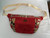 Cross Body Waist Bags / HB-CBW-2: Canadian Theme (Red and Light Brown)