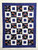 Laps and Throws / Q-LT-20: Cars Theme - Double Sided (Blue and White)