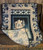 Laps and Throws / Q-LT-24: Blue Santa - Lap or Wall Hanging
